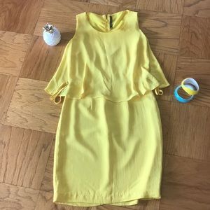 Yellow summer dress from Walter Baker